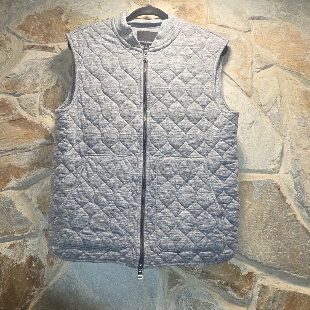 Banana Republic Heather Gray Knit Top